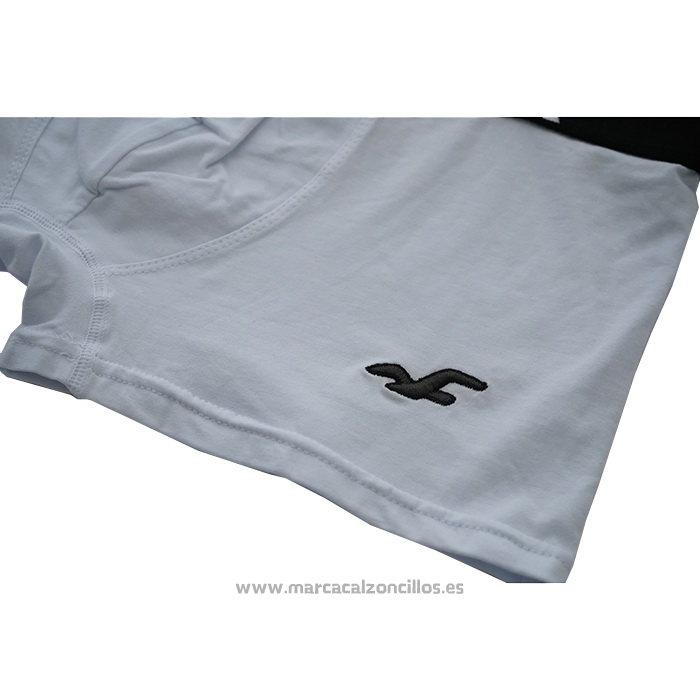 Boxer Hollister Hombre Blanco